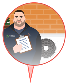 Top heat pump servicing checklist