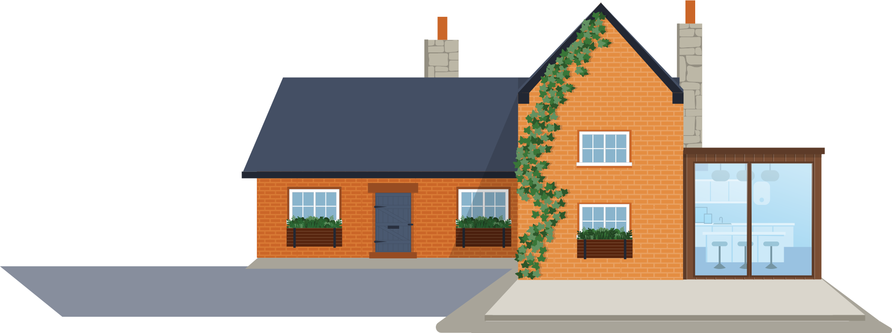 Trusted heat pump servicing house