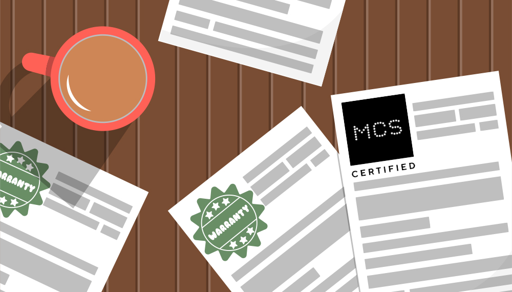 Guarantee and MCS certification for new heat pump