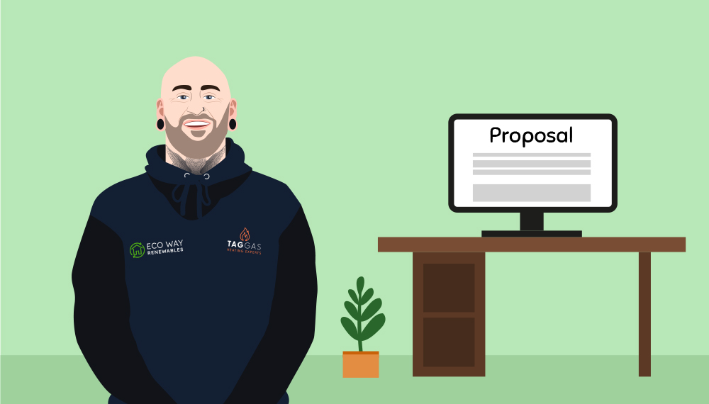 Proposal for a heat pump installation UK