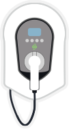 EV charging icon